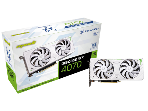 Manli GeForce RTX™ 4070 雪狐(M2609+N713-10)